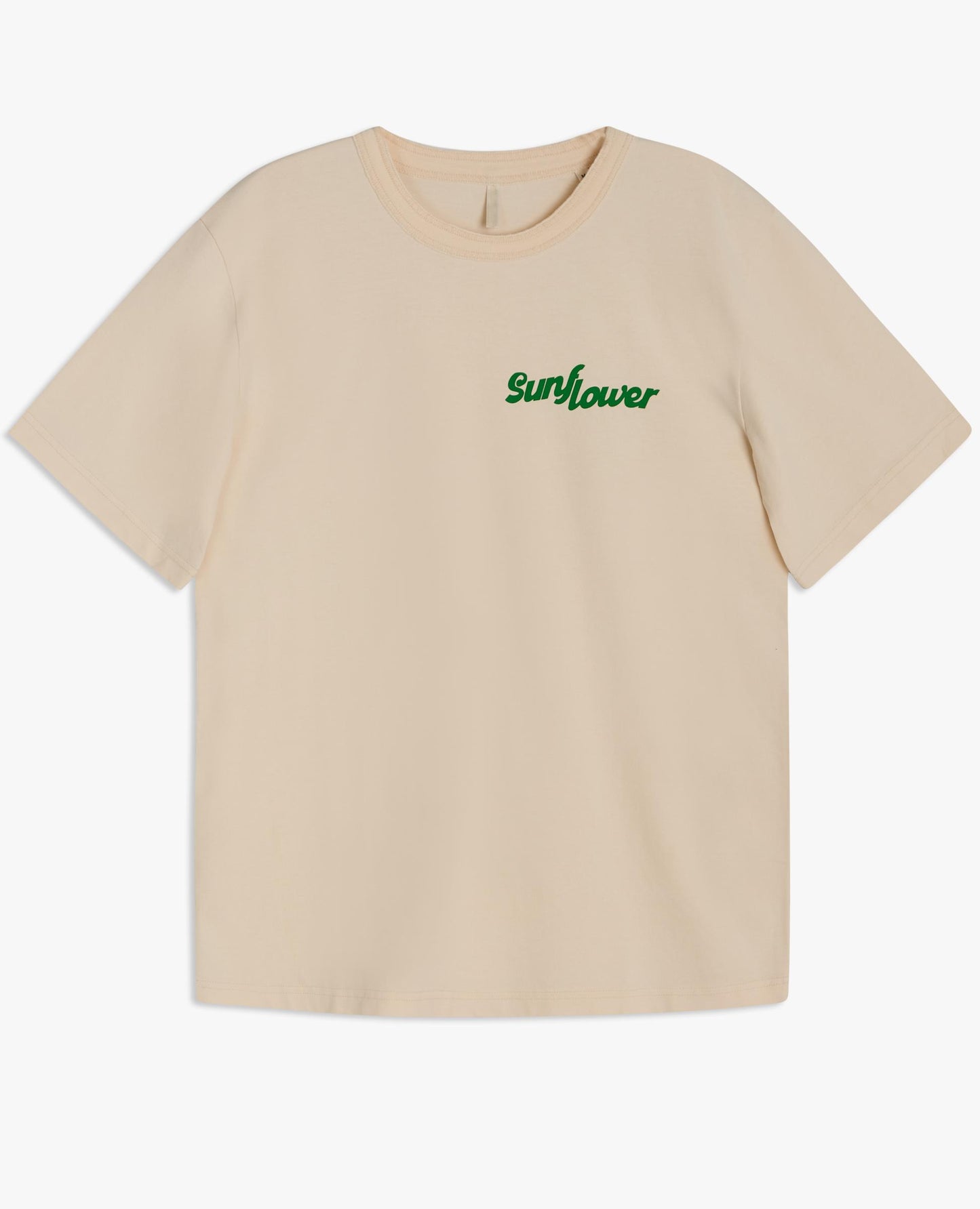 MASTER LOGO TEE . OFF WHITE