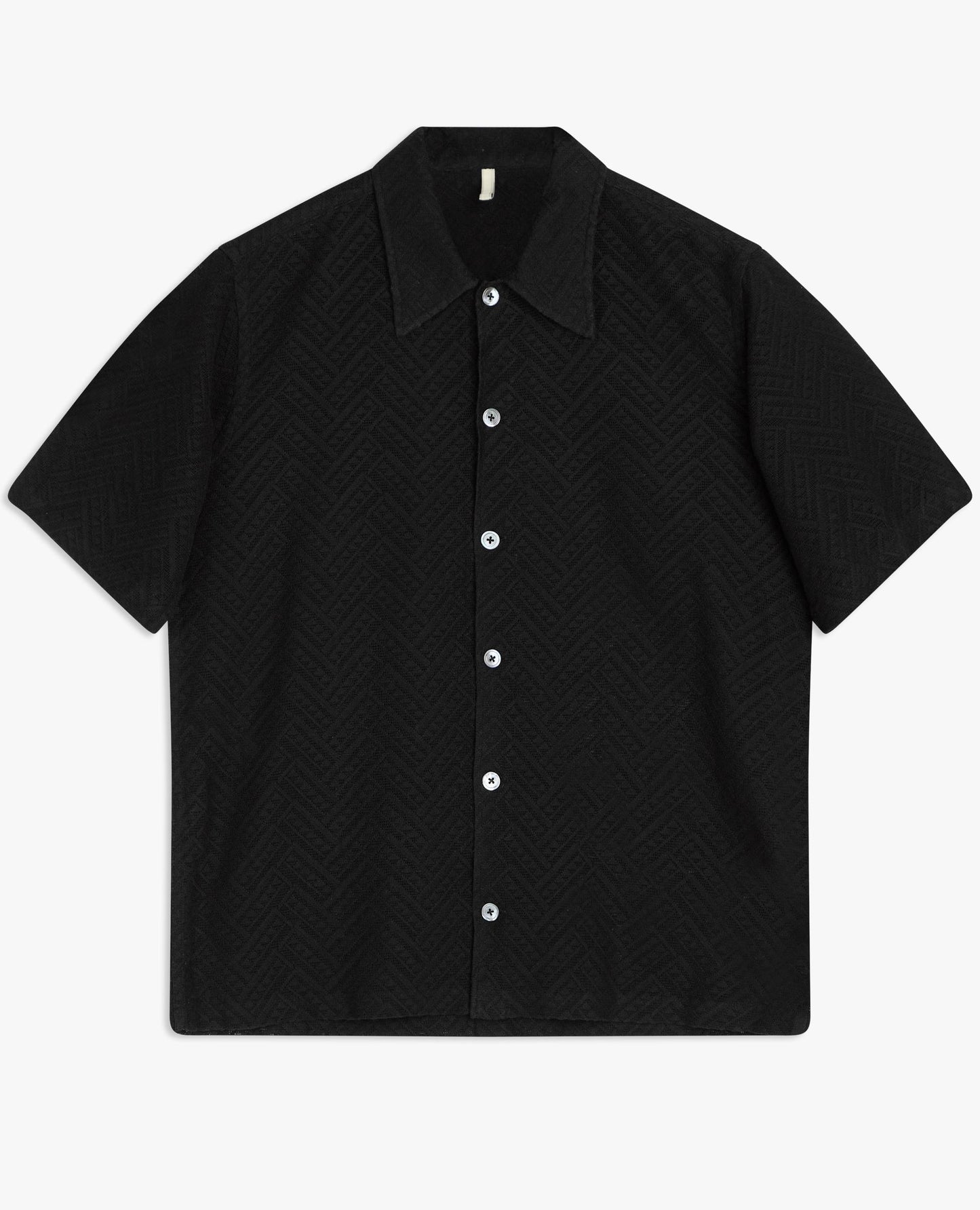 SPACEY SS SHIRT . BLACK