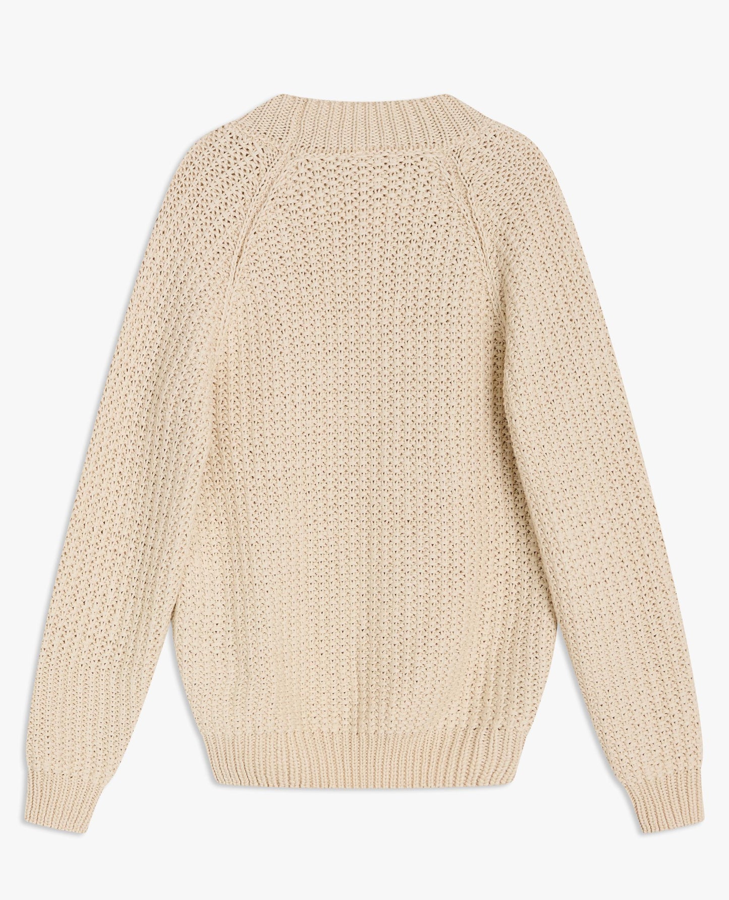 TAPE SWEATER . OFF WHITE
