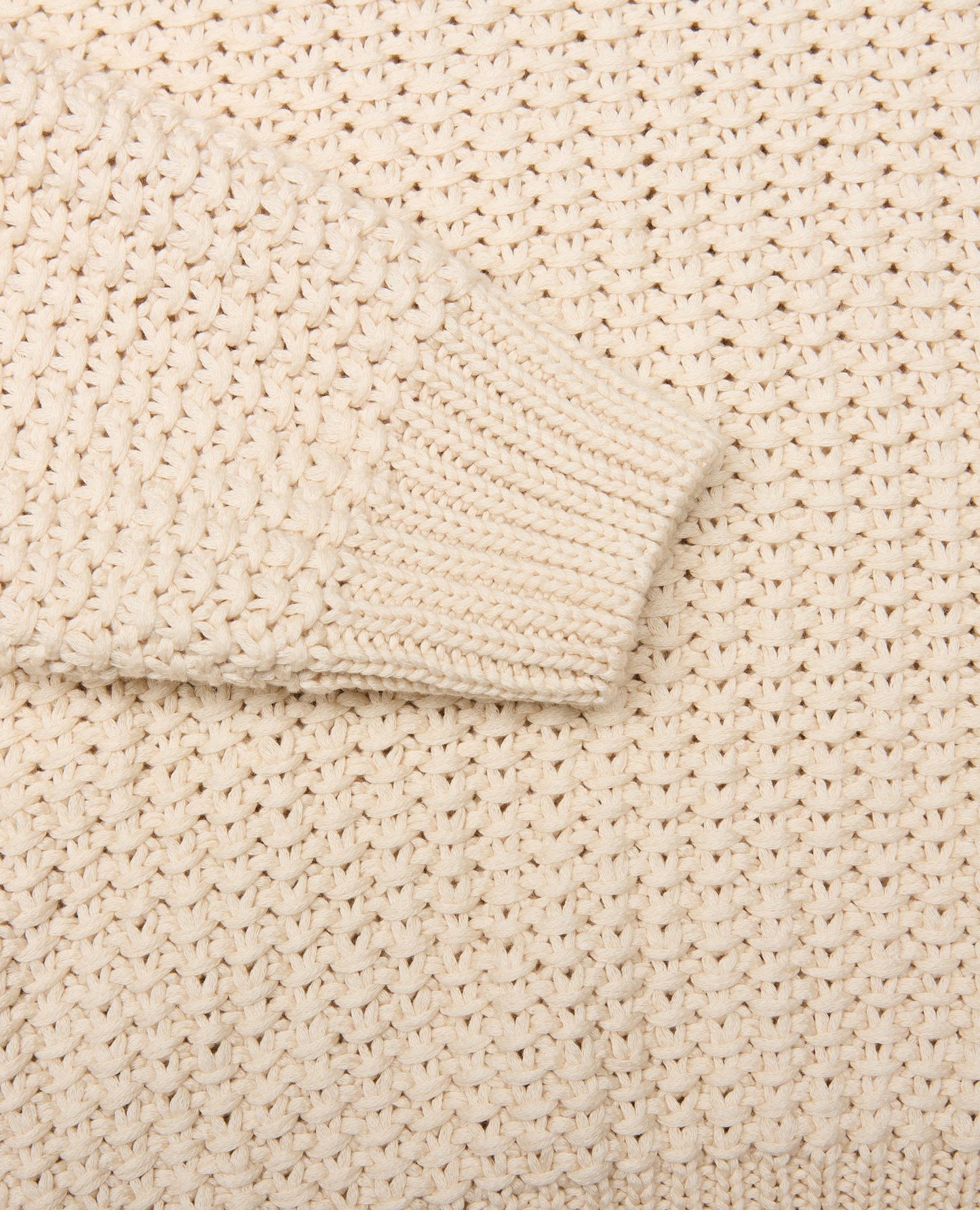 TAPE SWEATER . OFF WHITE