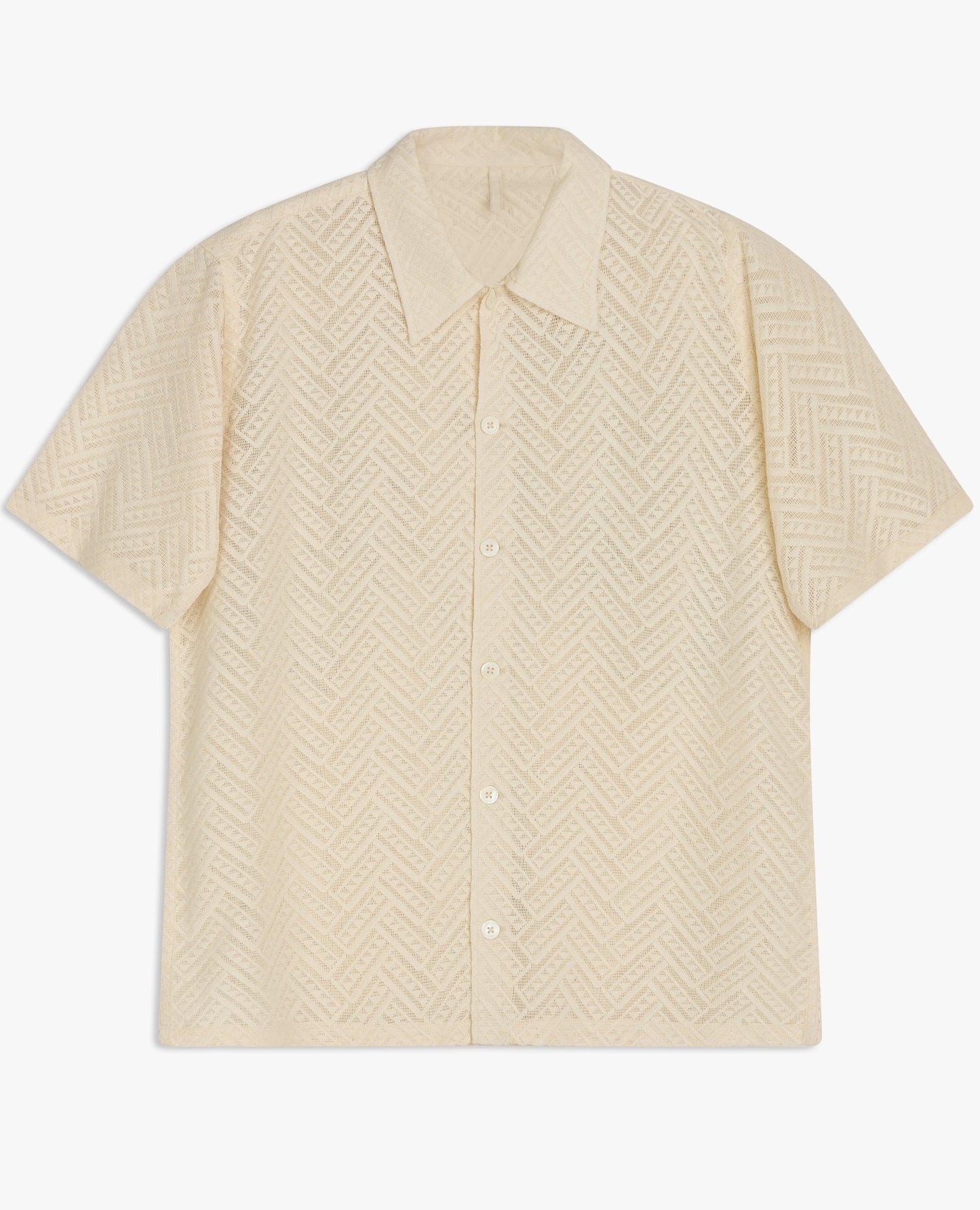 SPACEY SS SHIRT . OFF WHITE